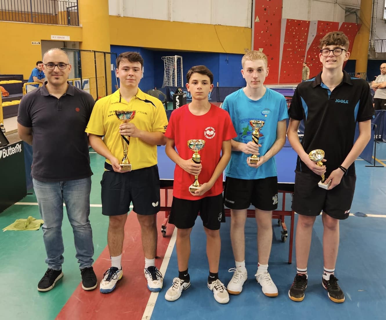 RISULTATI ASD ROMA PING PONG AL TORNEO OPEN DI TENNISTAVOLO