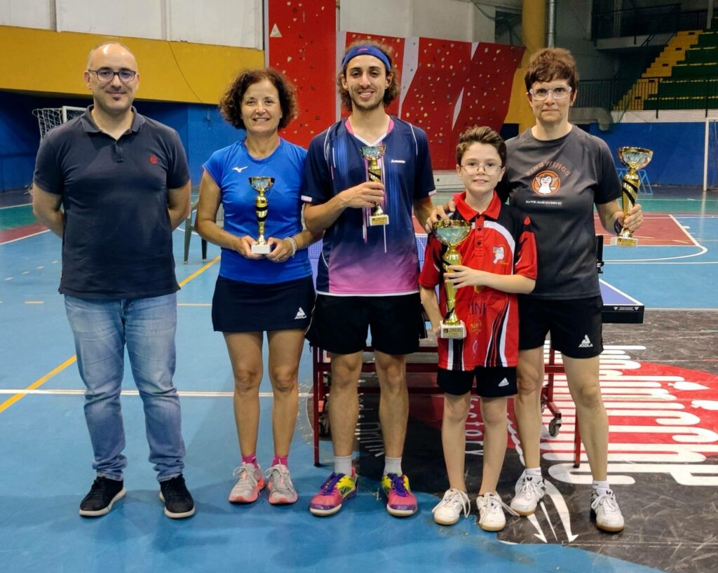 RISULTATI ASD ROMA PING PONG AL TORNEO OPEN DI TENNISTAVOLO